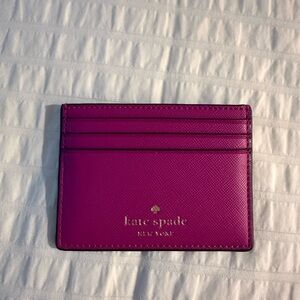 Kate Spade Hot Pink Card Holder